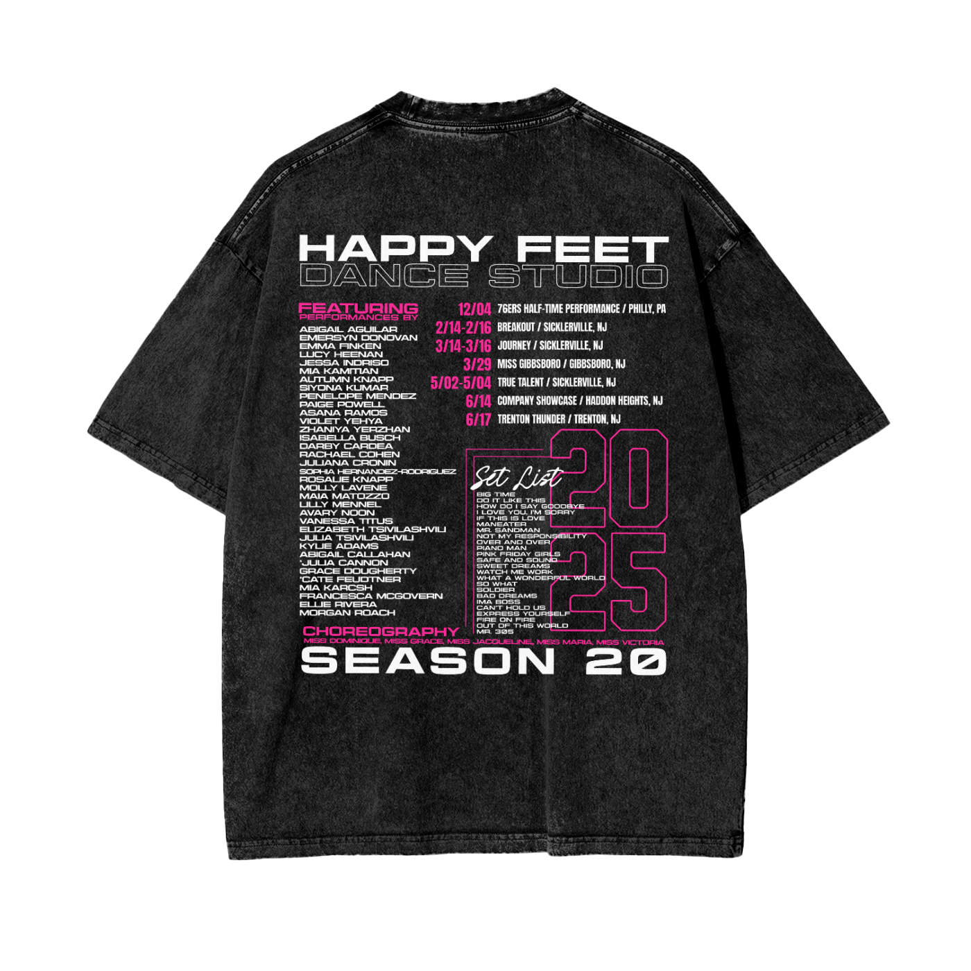 Adult Exclusive Company Tour Tee