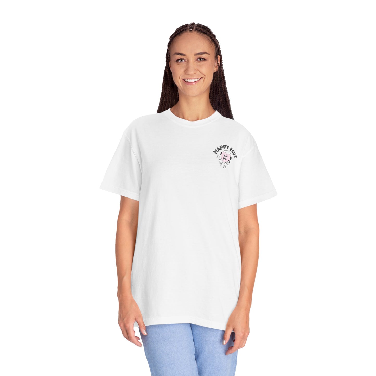 Adult Happy Feet Vintage Tee