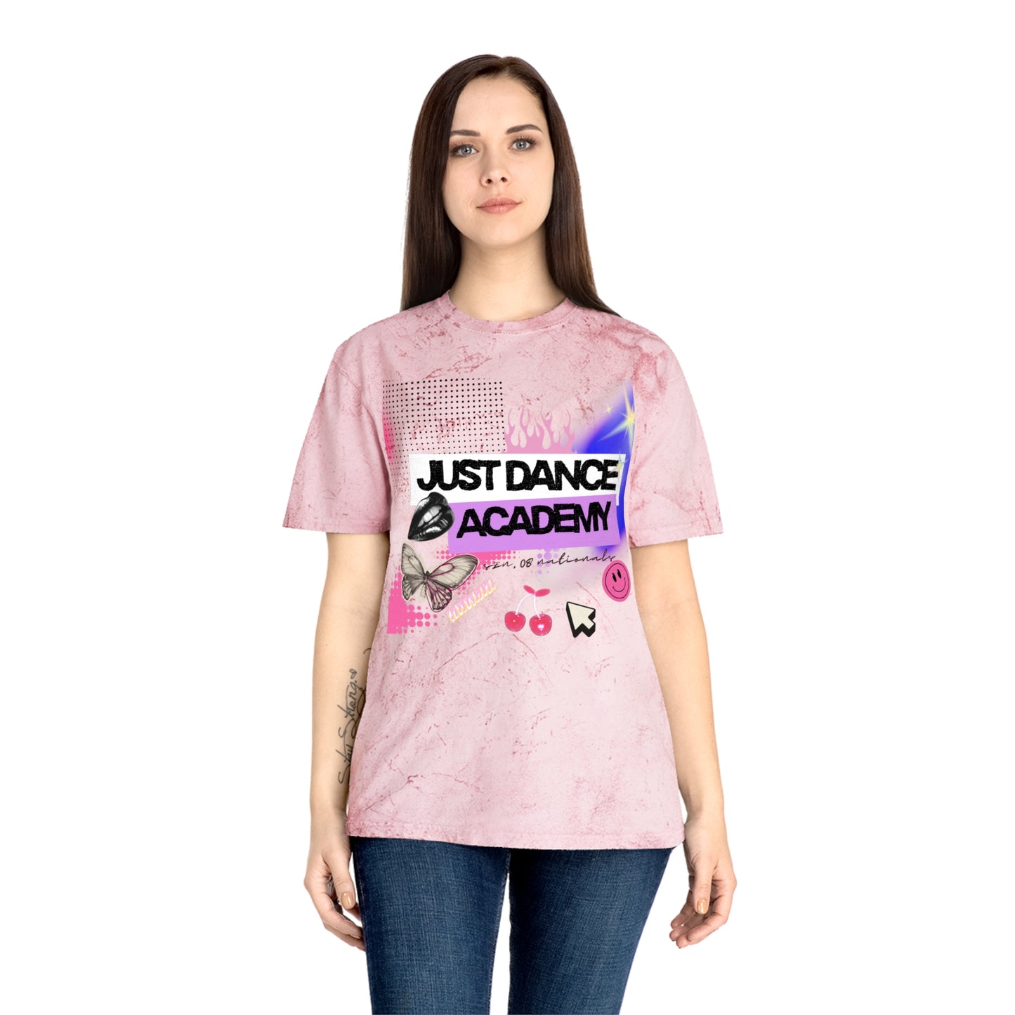 Adult Y2K Color Blast Tee