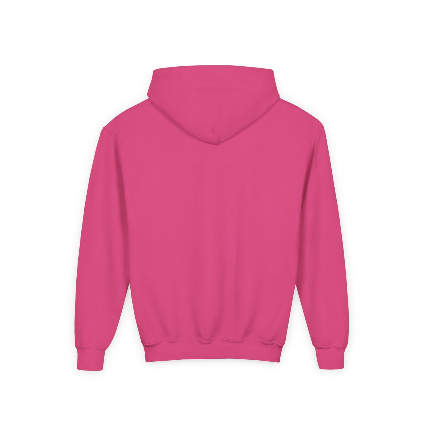 Youth Embroidered Hoodie in Pink