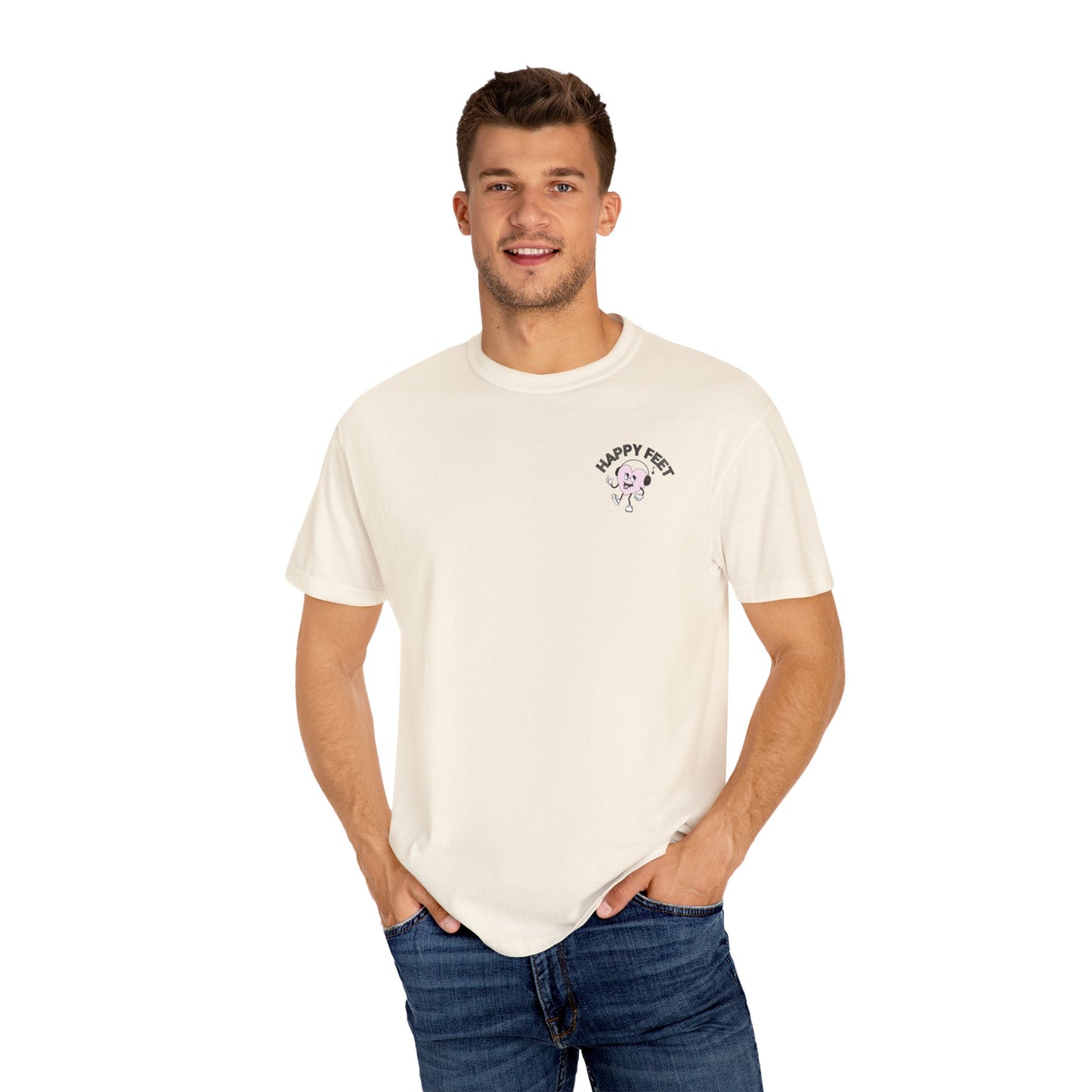 Adult Happy Feet Vintage Tee