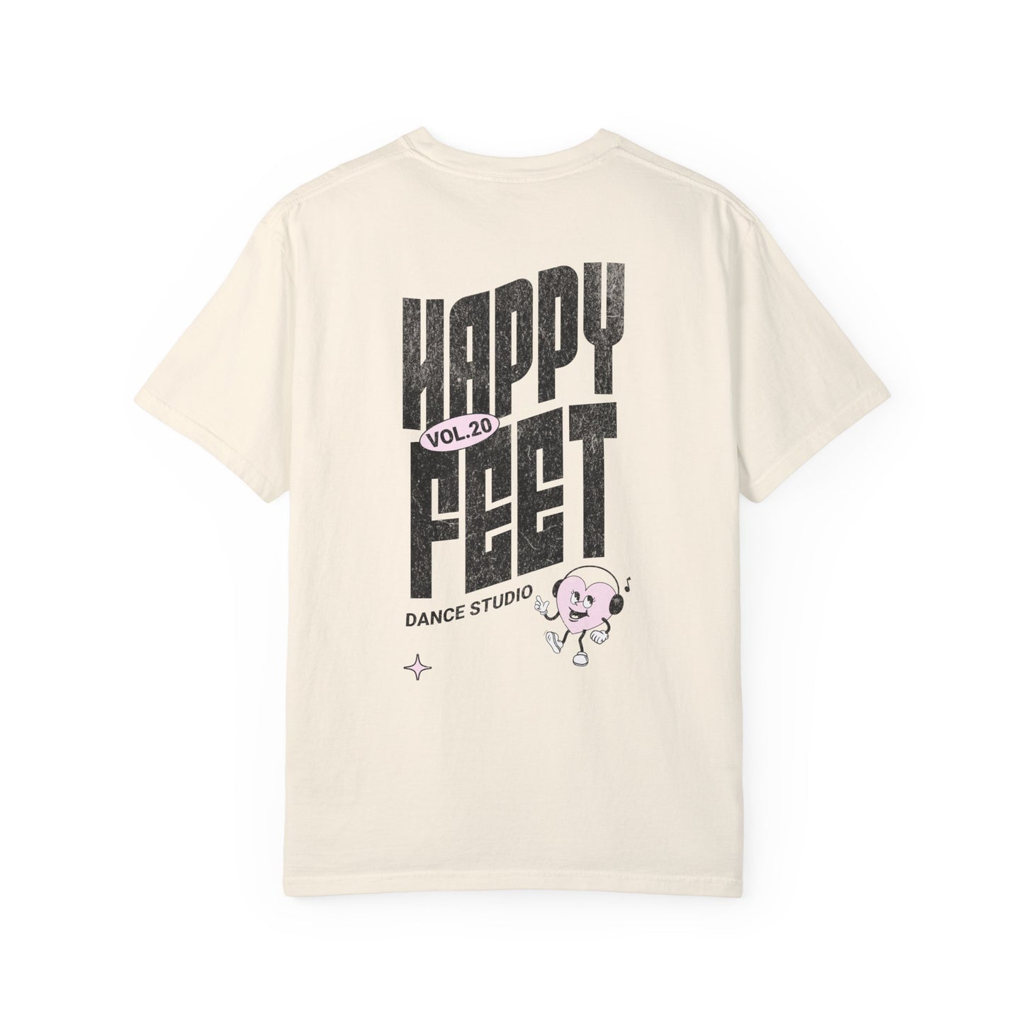 Adult Happy Feet Vintage Tee