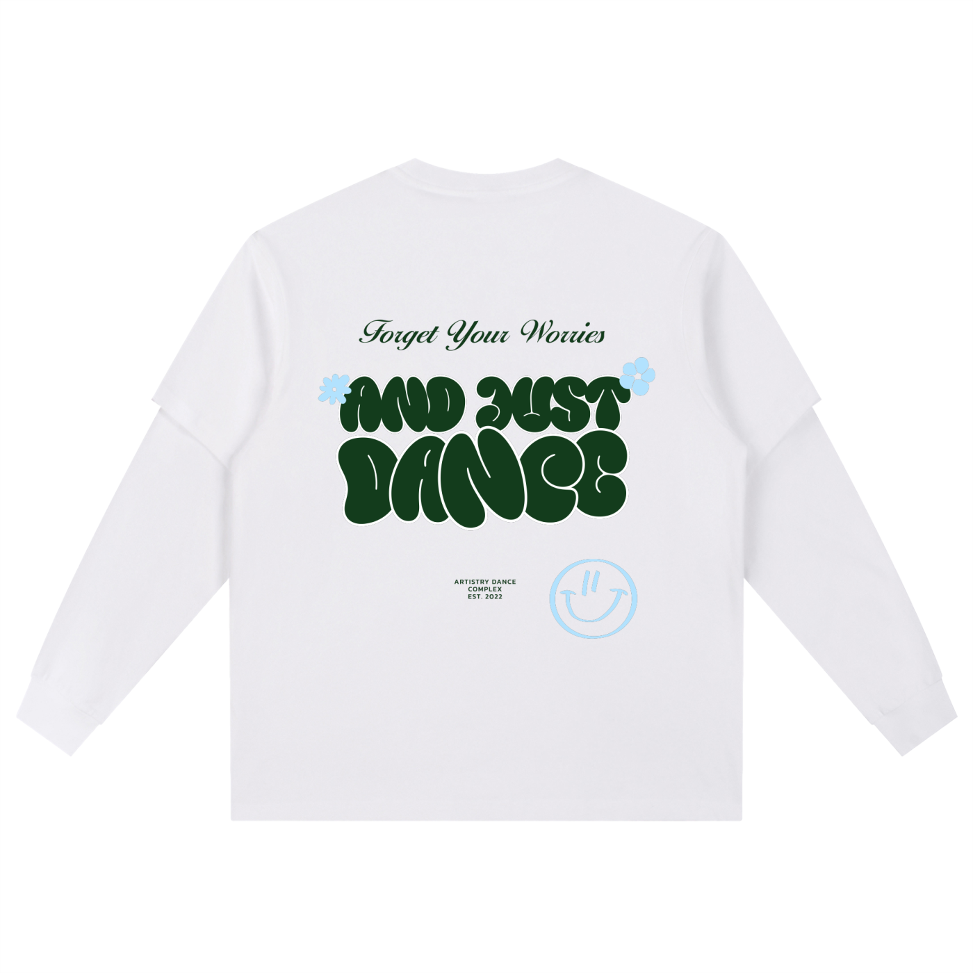 Adult Layered Just Dance Long Sleeve Tee