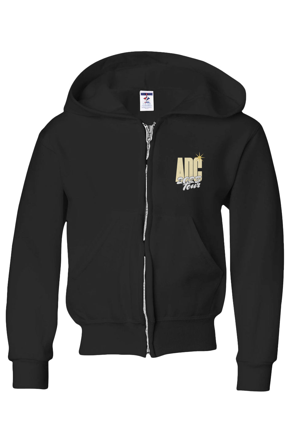 NuBlend® Youth Full-Zip Hooded Sweatshirt