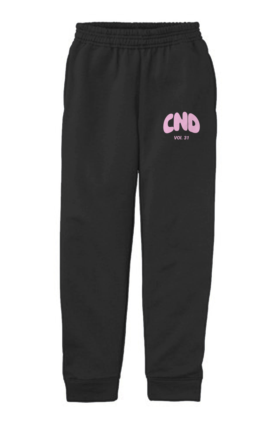 Youth White Fox Joggers