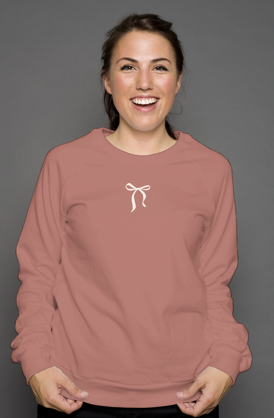 Adult Dainty Crewneck (Bella & Canvas)