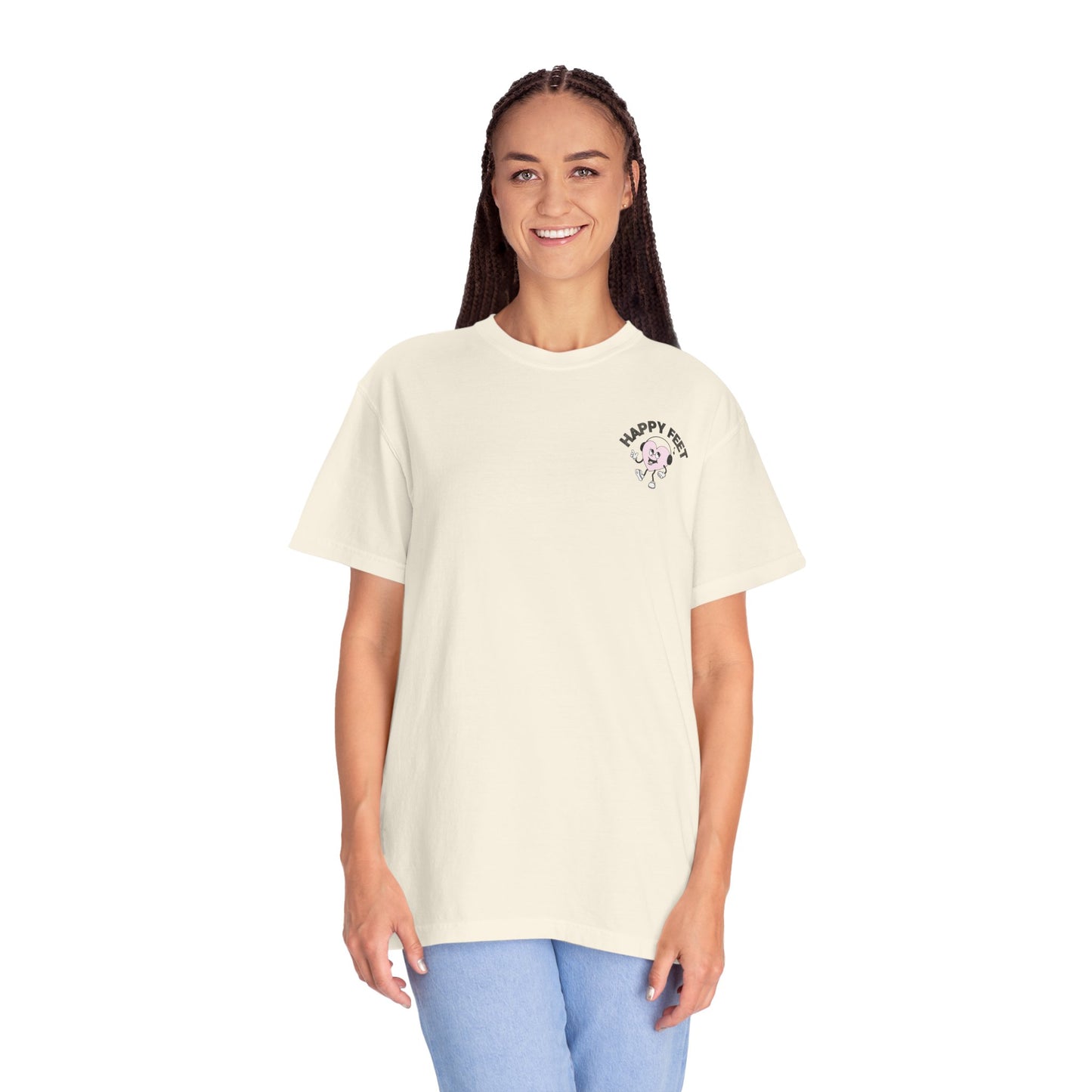 Adult Happy Feet Vintage Tee