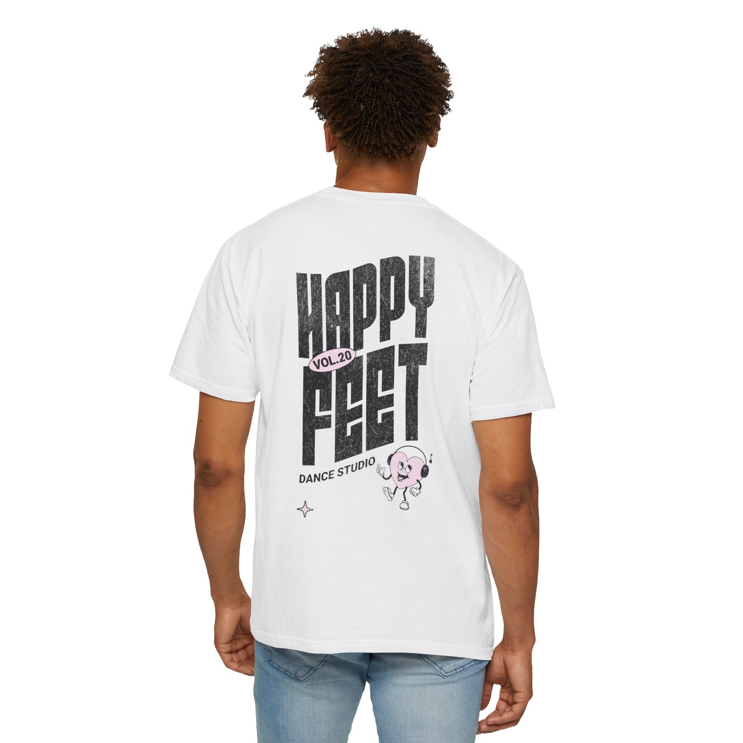 Adult Happy Feet Vintage Tee
