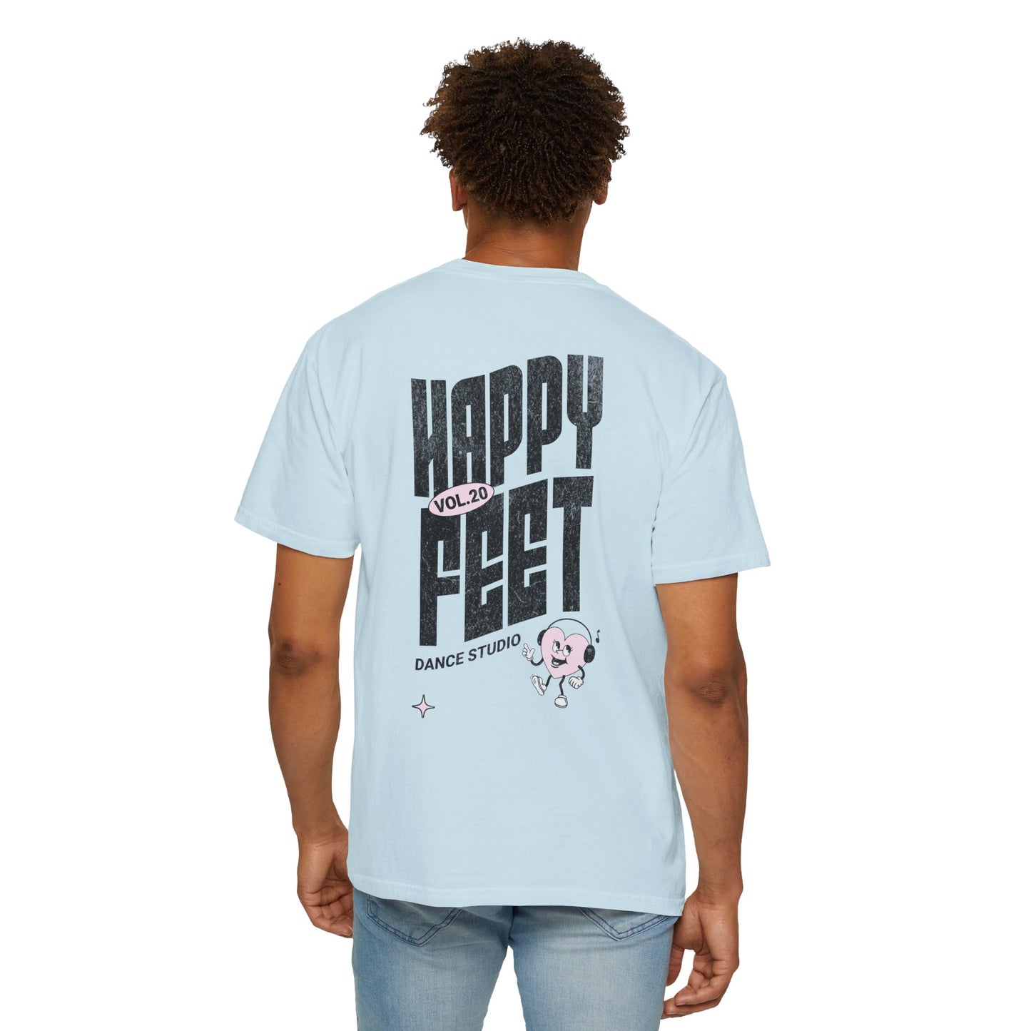 Adult Happy Feet Vintage Tee