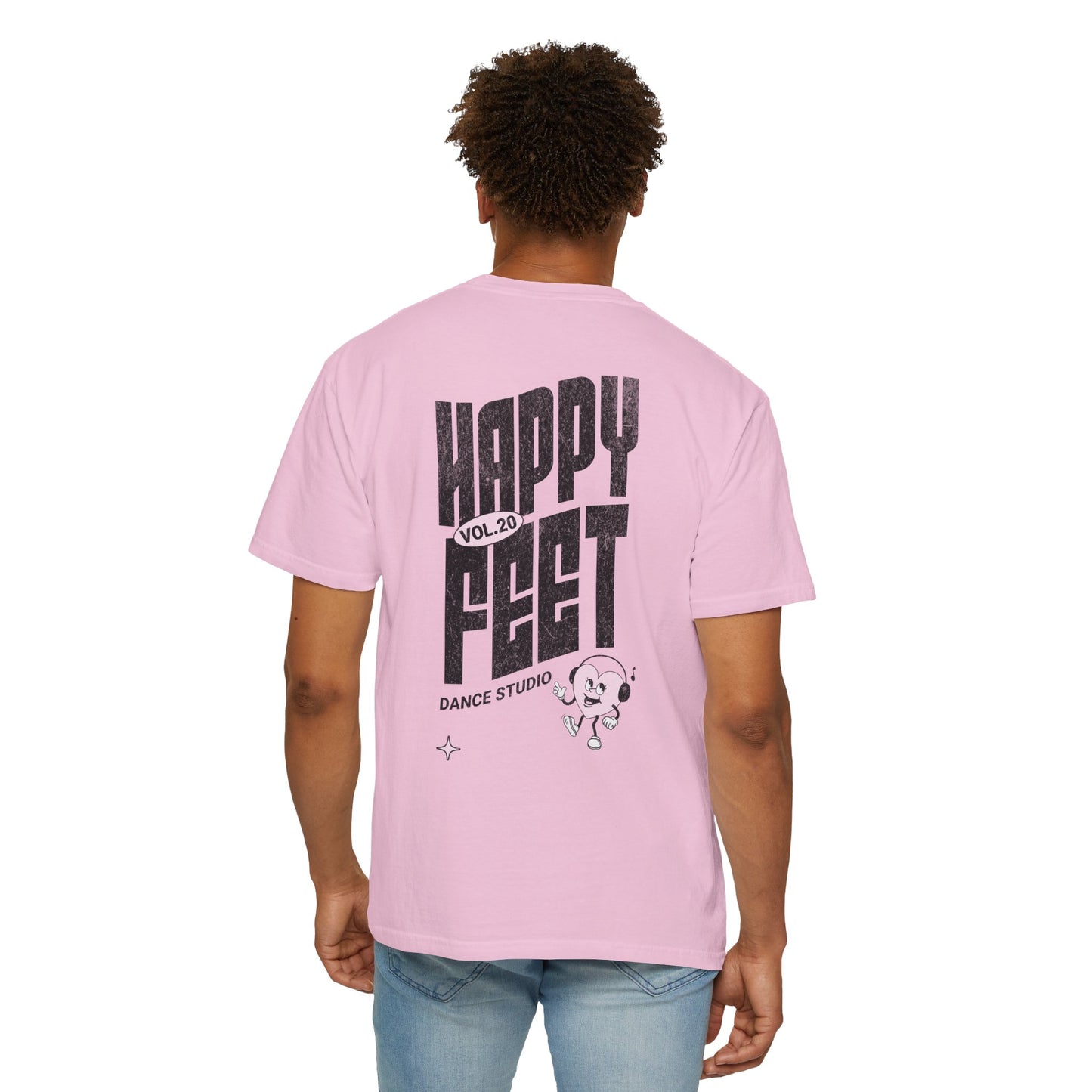 Adult Happy Feet Vintage Tee