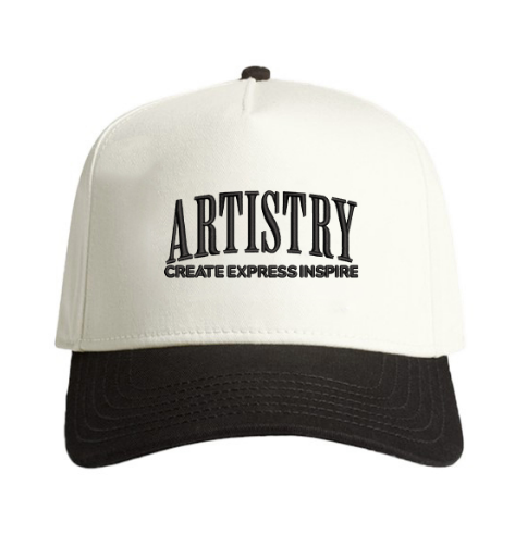 Adult Embroidered Two-Tone Cap