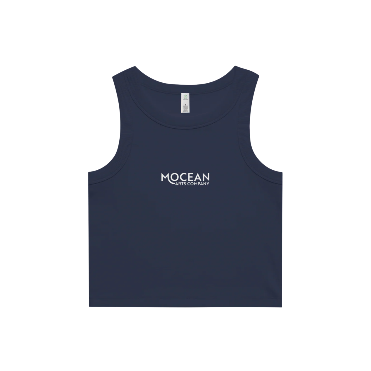 Adult Embroidered Ribbed Tank