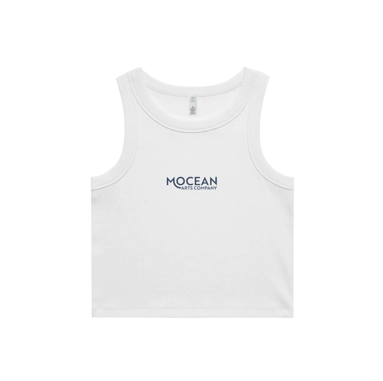Adult Embroidered Ribbed Tank