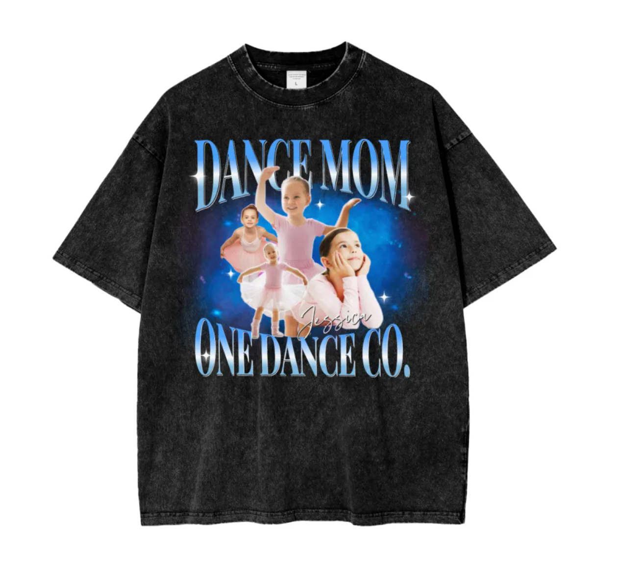 ONE Dance Co. Custom Bootleg Oversized Tee
