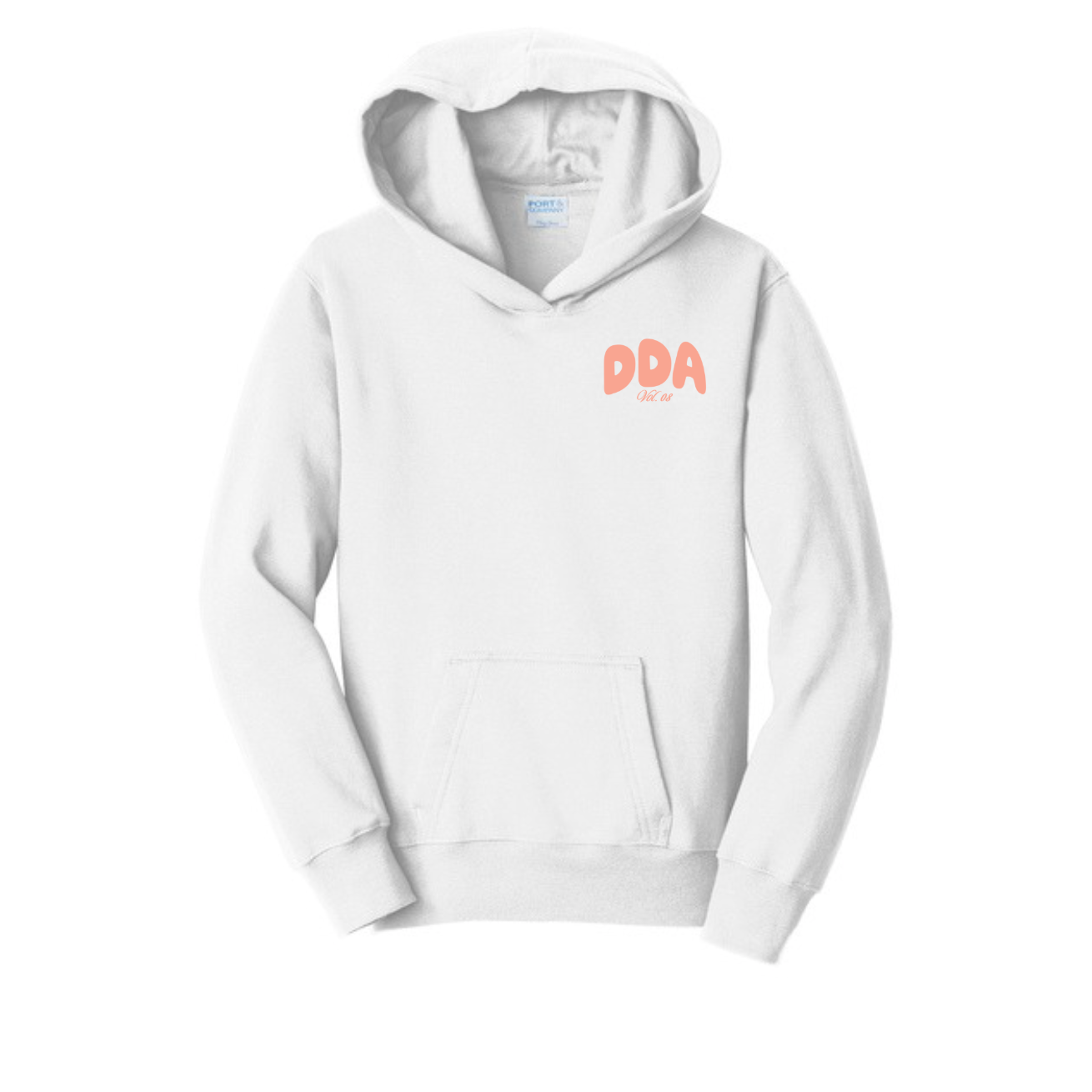 Youth White Fox Hoodie
