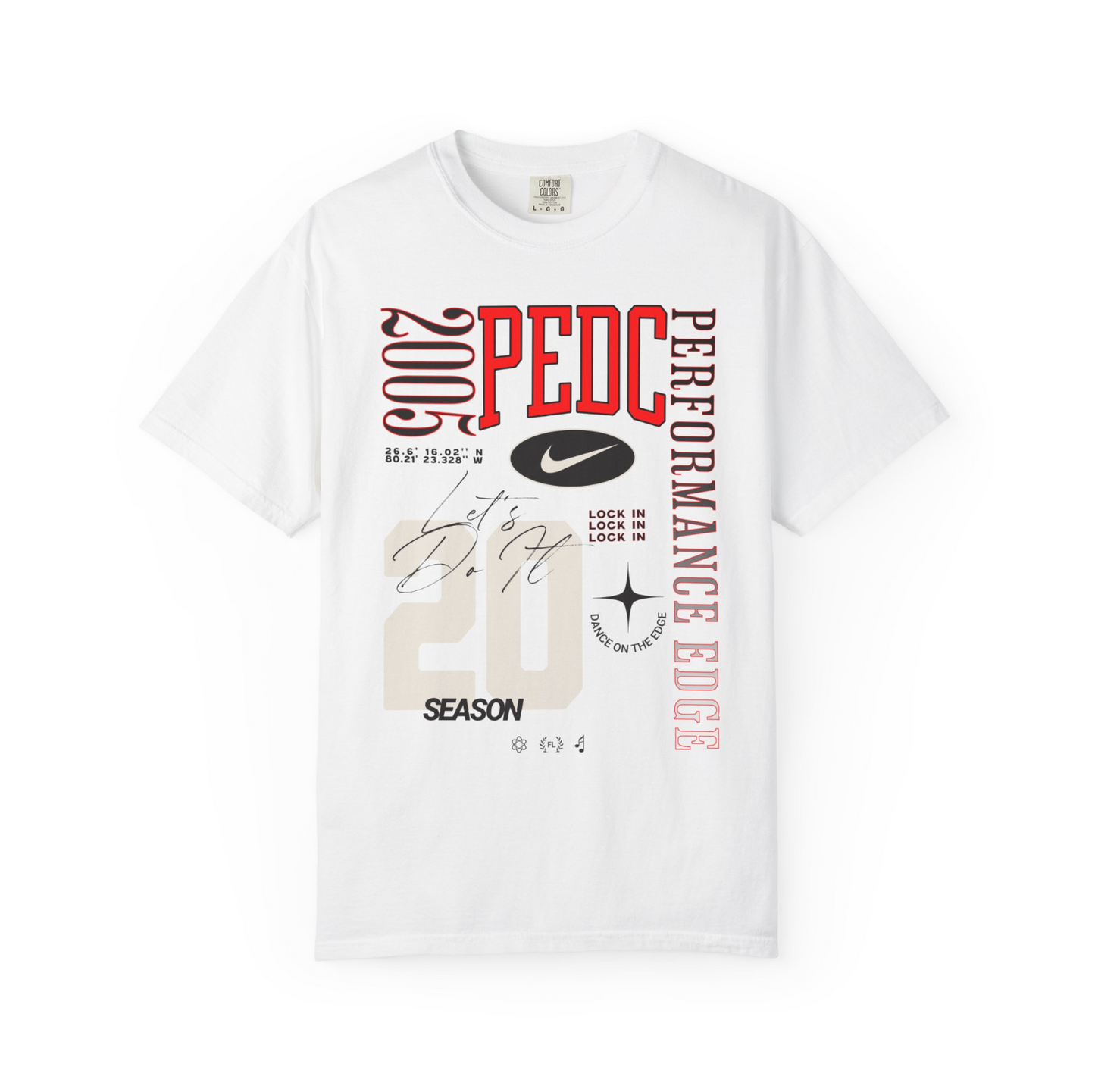 Youth Nike Style Tee in White