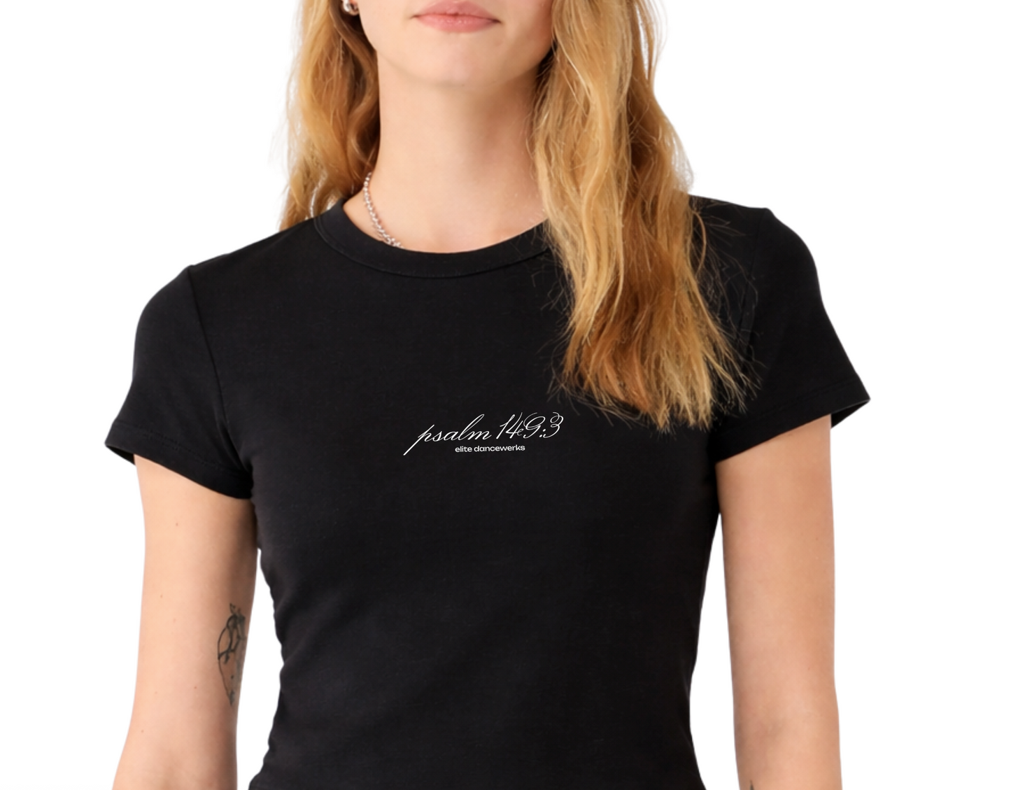 Adult Psalm 149:3 Baby Tee