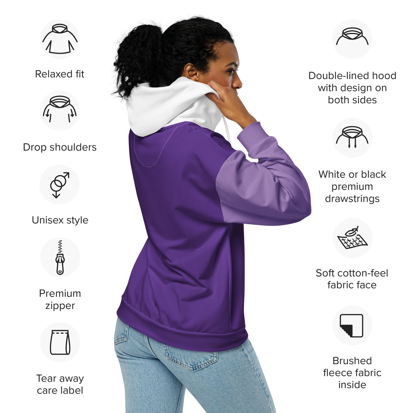 ATD Exclusive Zip-Up Hoodie with Personalization