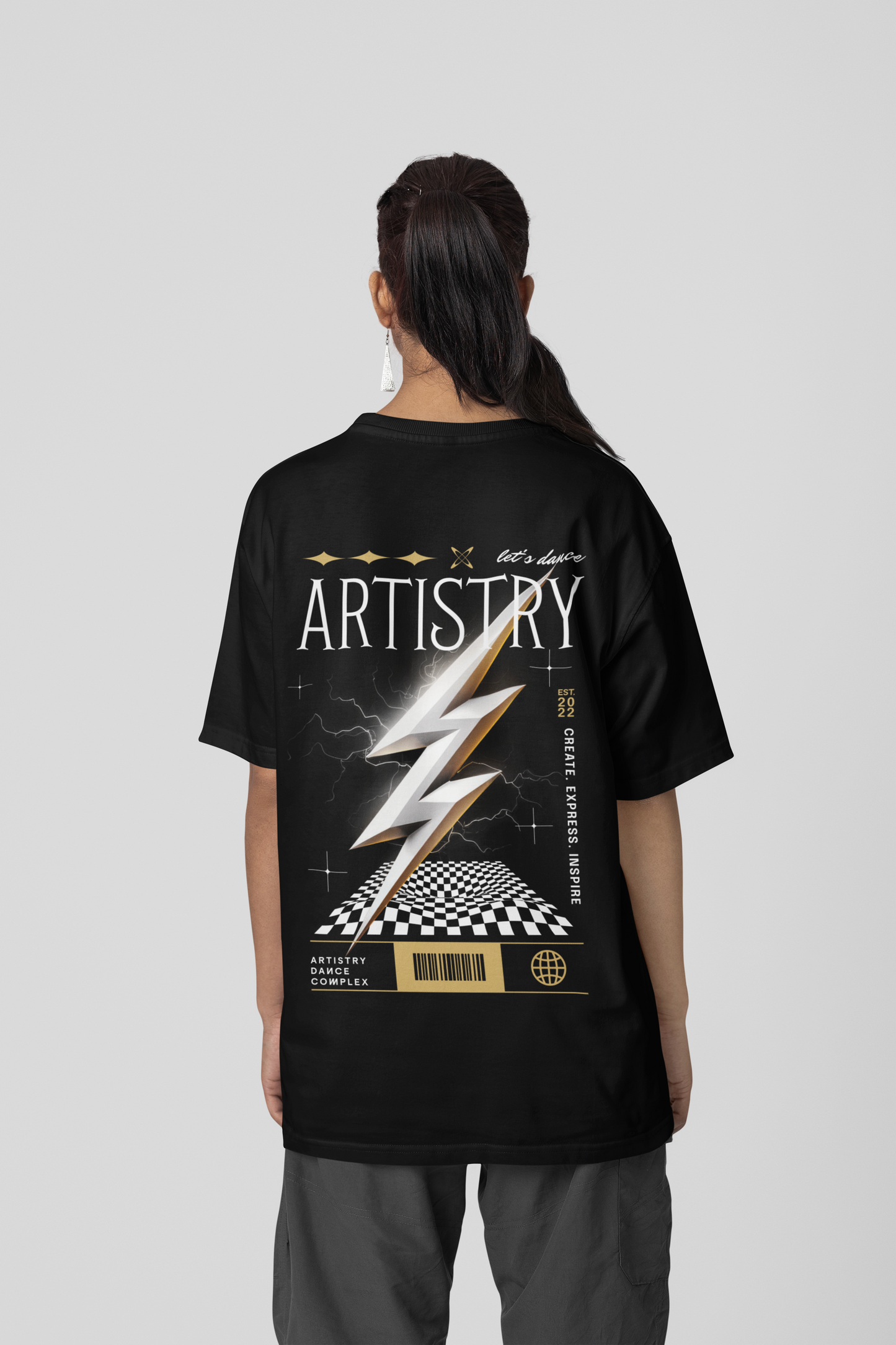 Adult Lighting Graphic Tee