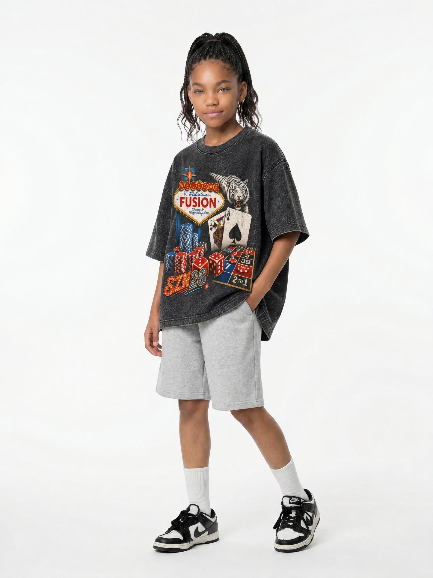 Youth Oversized Vegas Tee