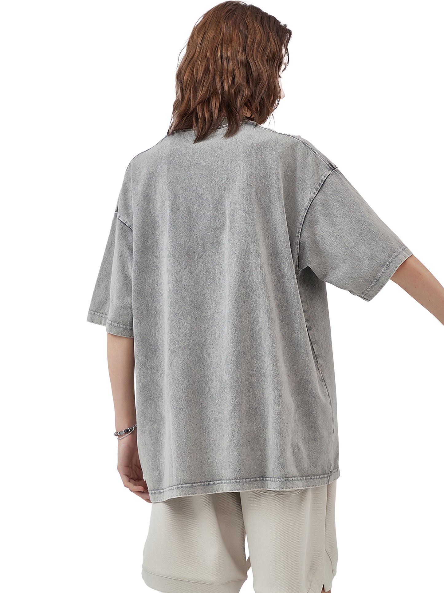 Oversized Acid Washed Tee