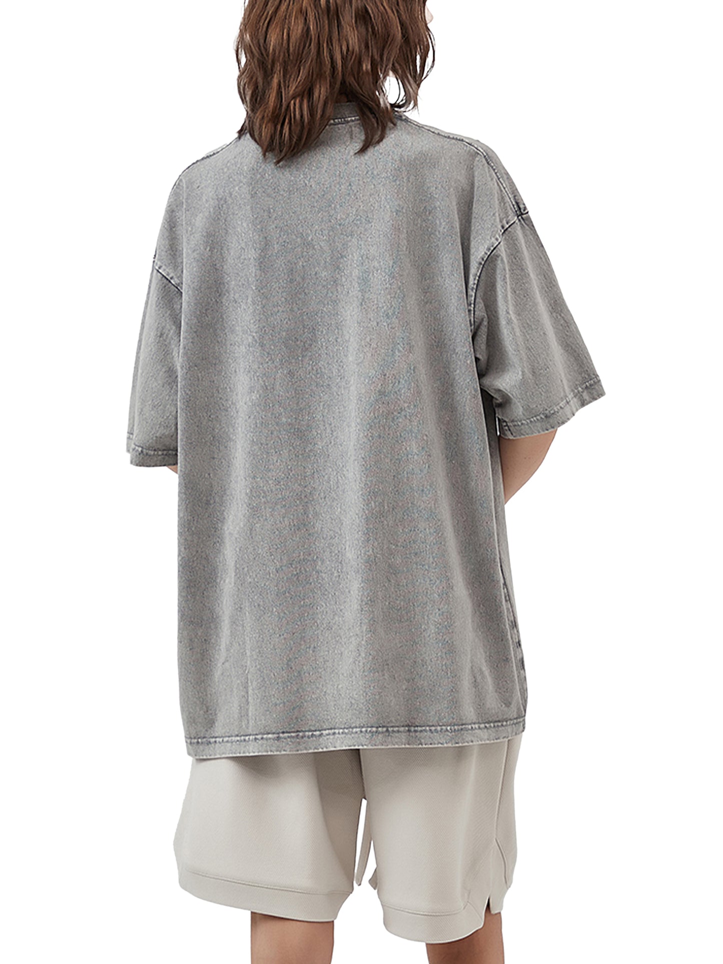 Oversized Acid Washed Tee