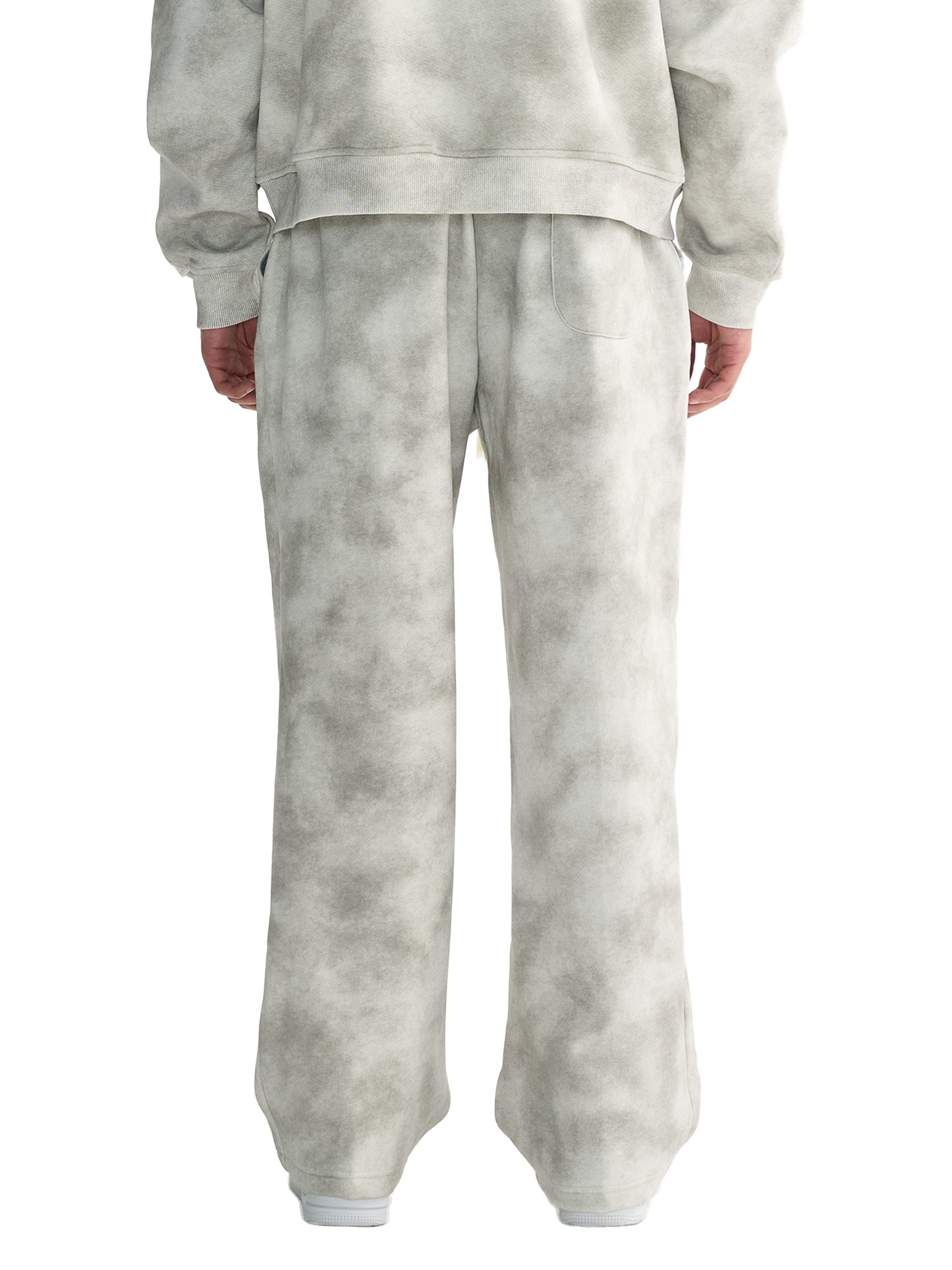 Dirty Washed Wide Leg Sweatpants