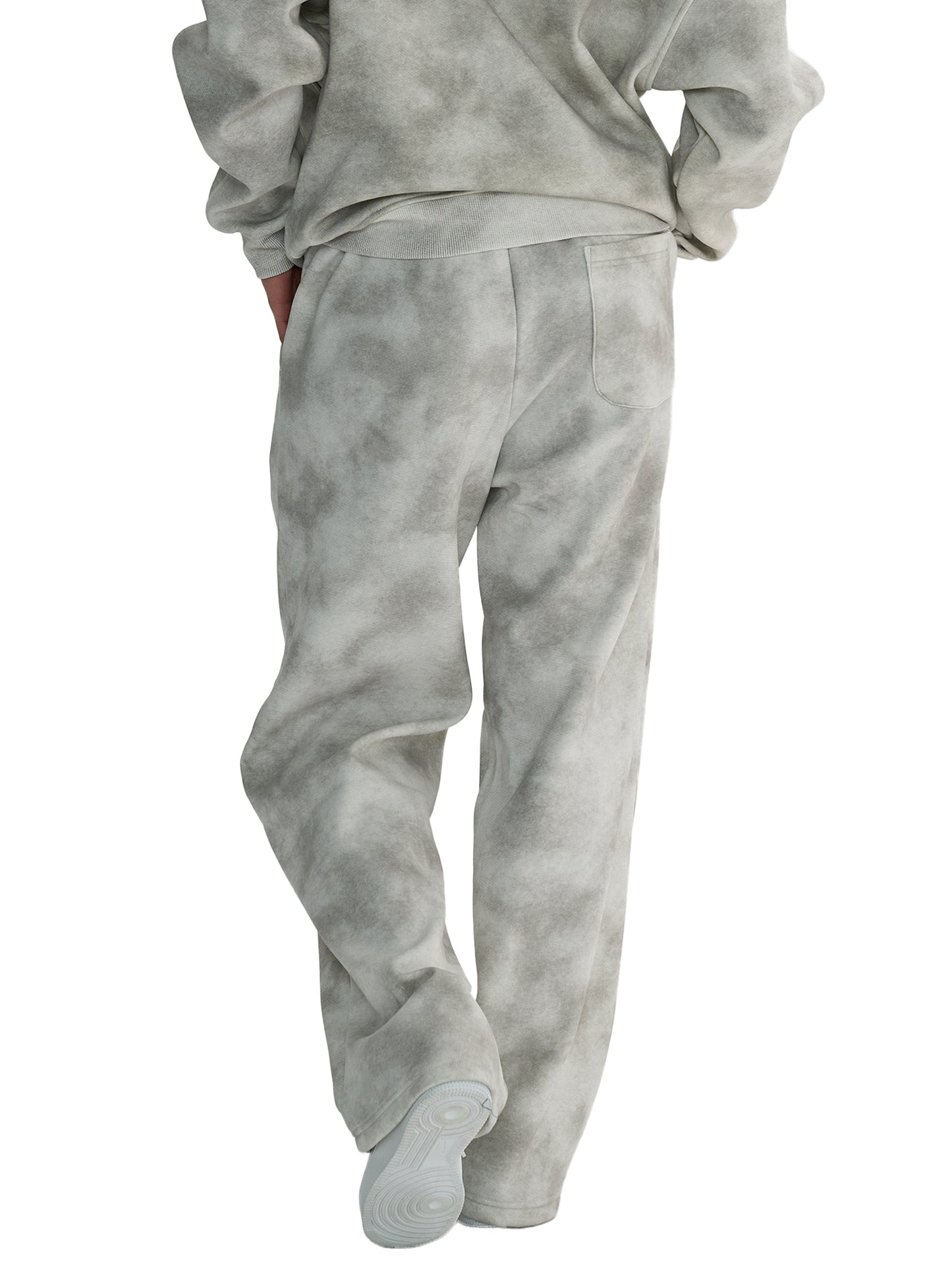 Dirty Washed Wide Leg Sweatpants
