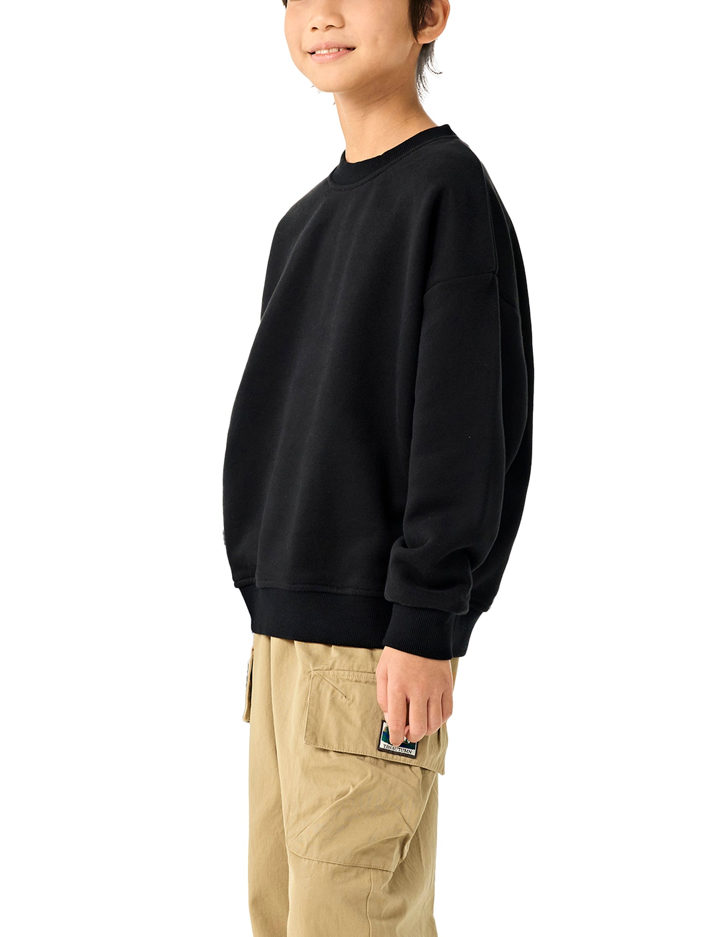 Youth Social Club Crewneck in Black