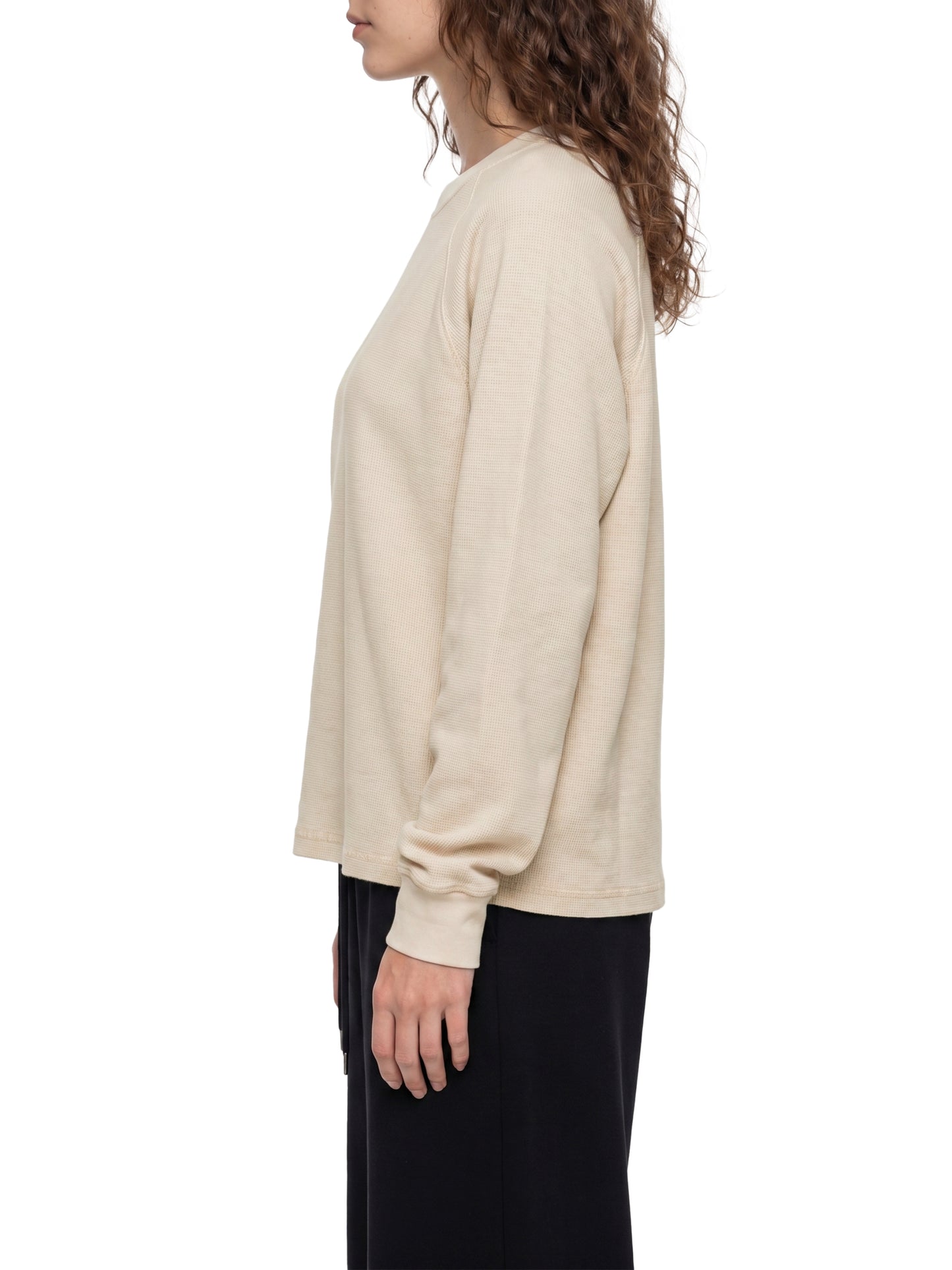 Adult Waffle Knit Long Sleeve