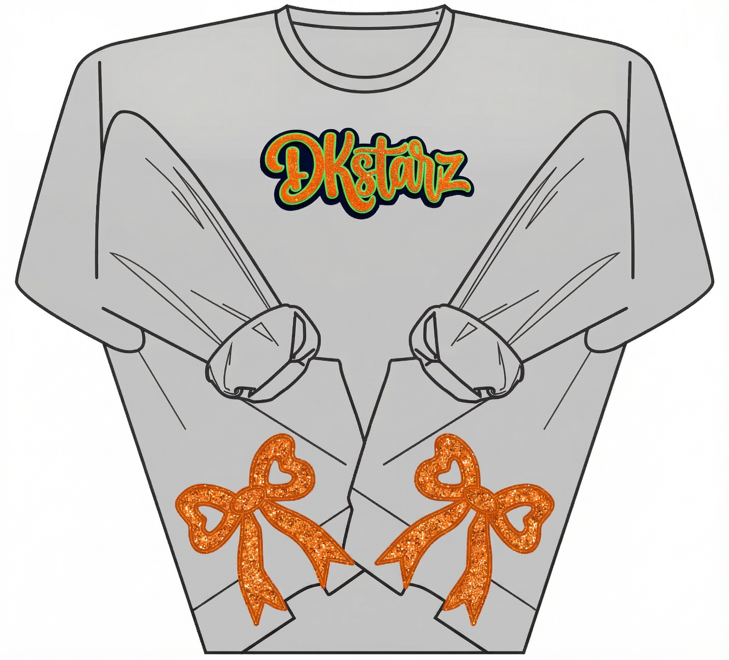 PRE-ORDER - Youth Side Slit Bow Crewneck