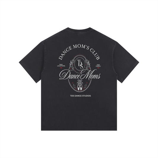 Dance Mom Vintage Washed Oversized Tee