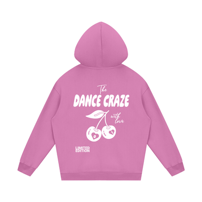 Adult White Fox Inspired Hoodie in Pink