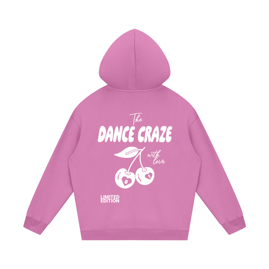 Adult White Fox Inspired Hoodie in Pink