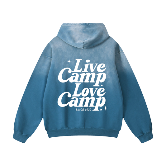 Adult Live Camp. Love Camp. Oversized Hoodie