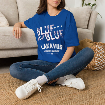 Adult Blue Color War Tee