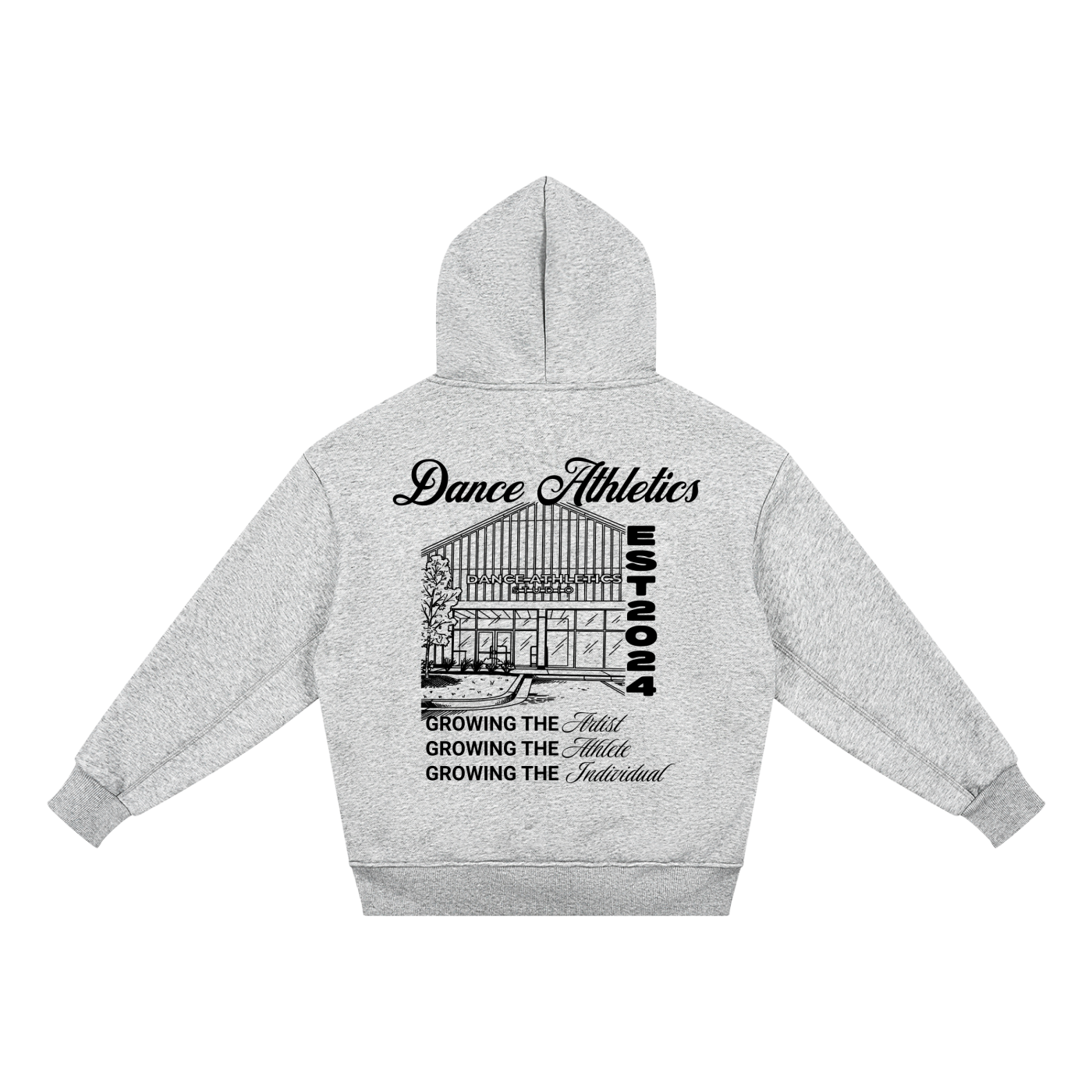 Youth DA Foundation Hoodie in Grey