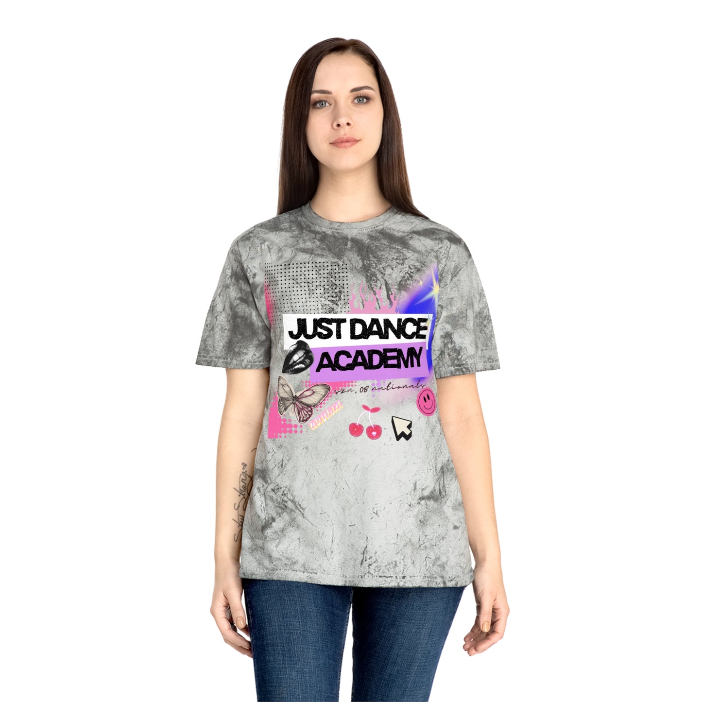 Adult Y2K Color Blast Tee