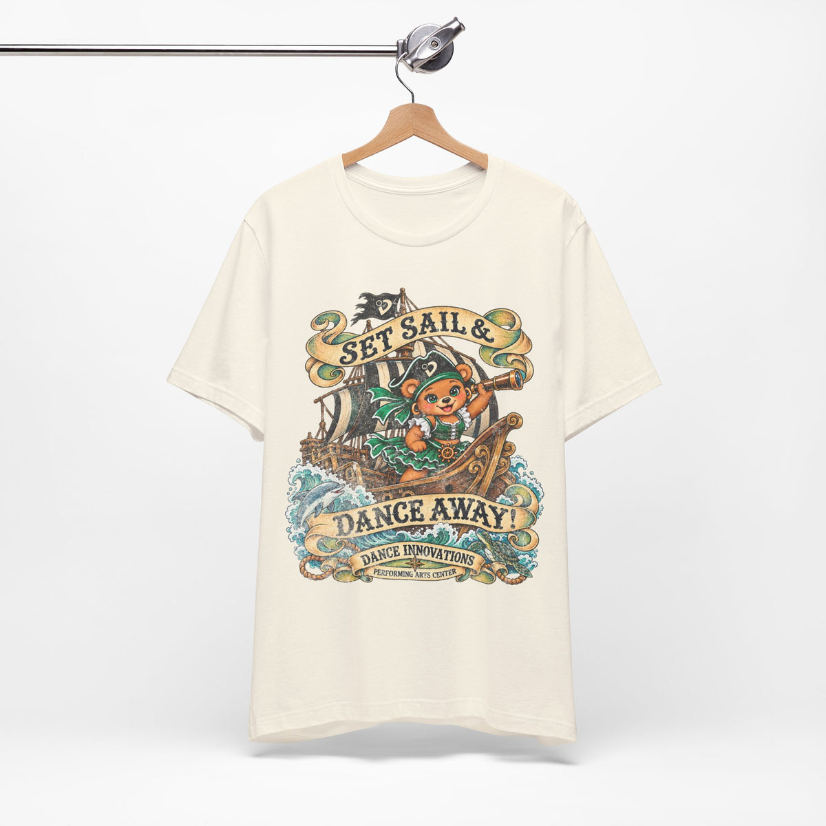 Adult Set Sail & Dance Away Graphic Tee