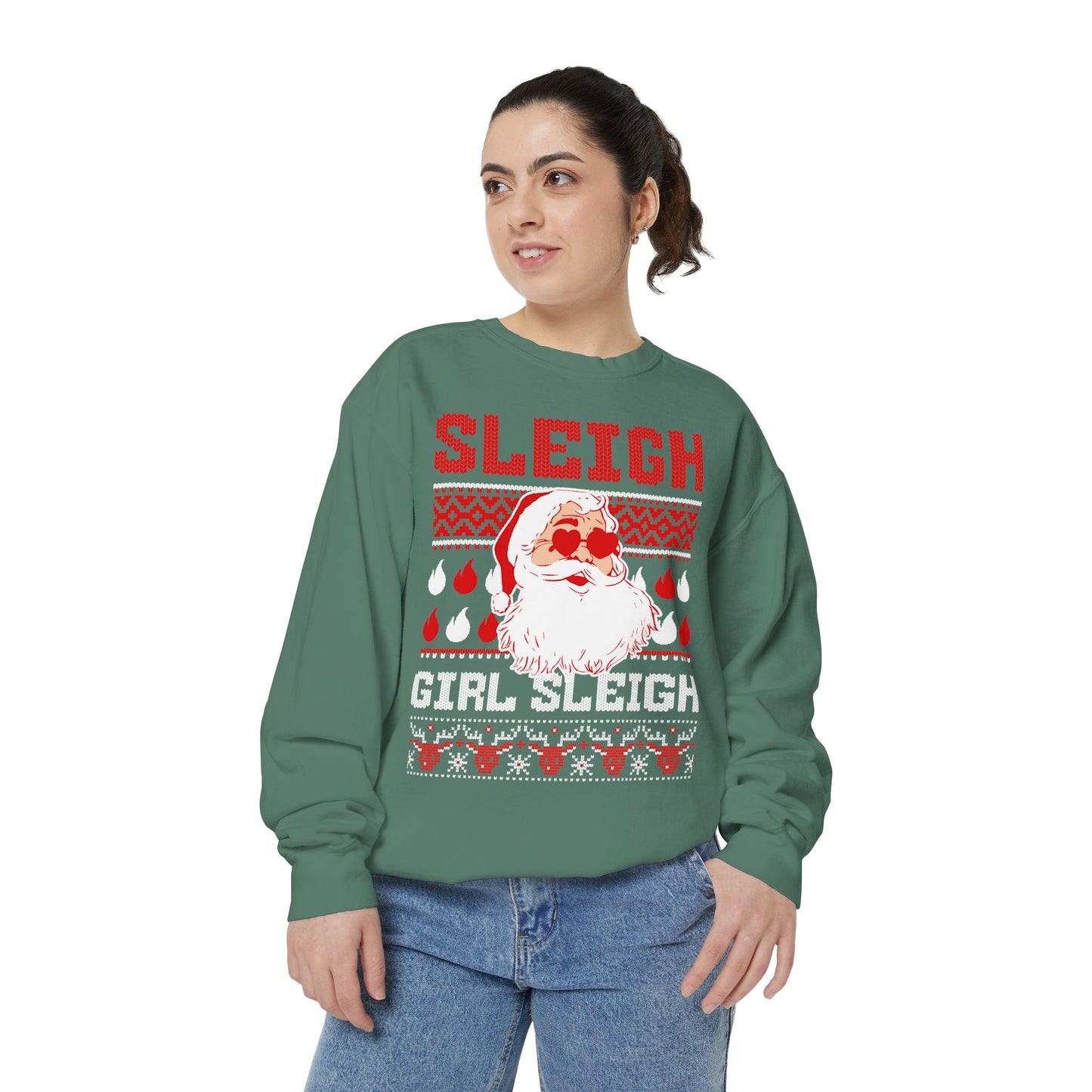 Adult Sassy Claus Crewneck