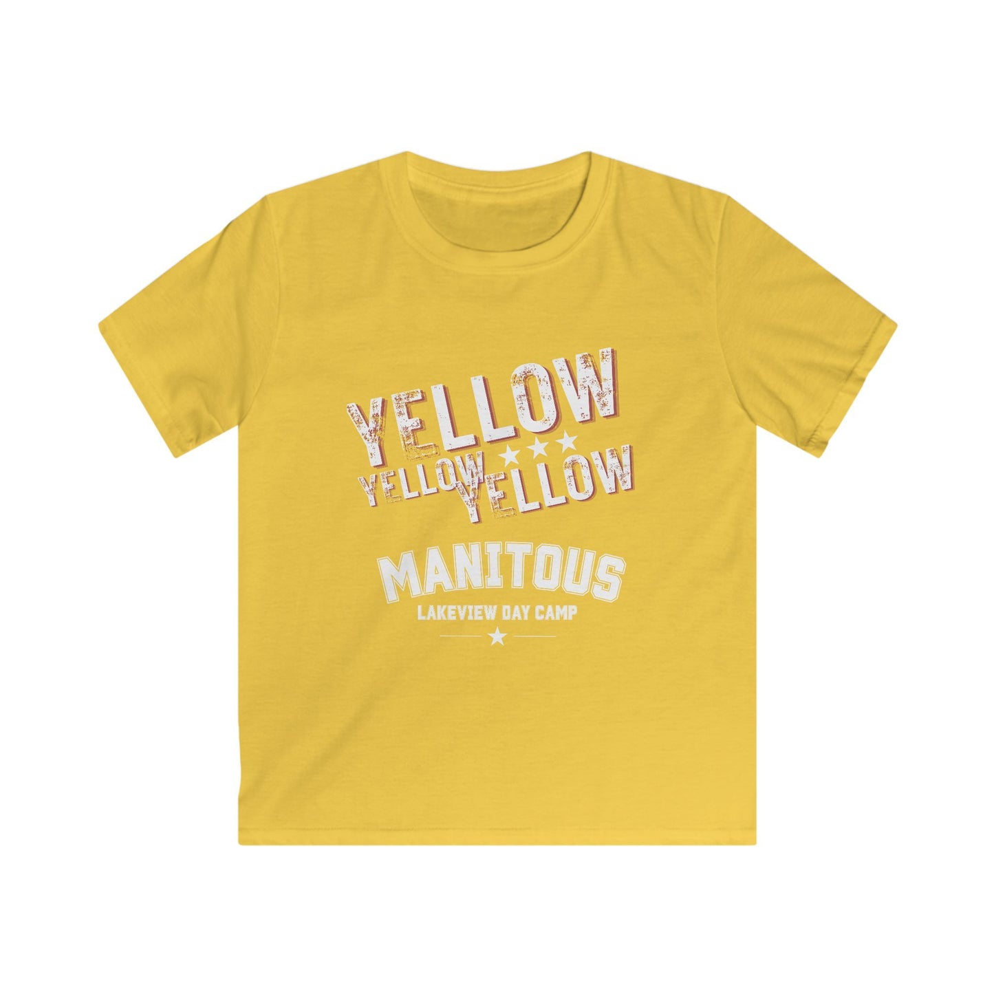 Youth Yellow Color War Tee