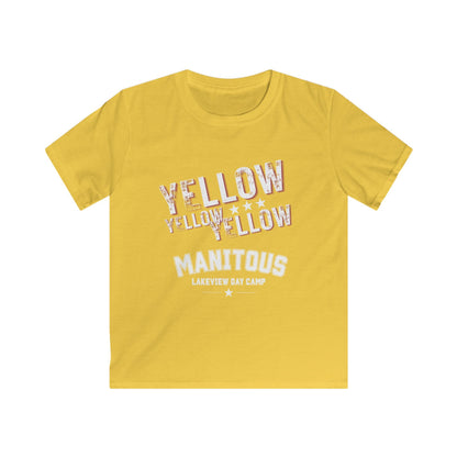 Youth Yellow Color War Tee