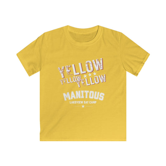 Youth Yellow Color War Tee