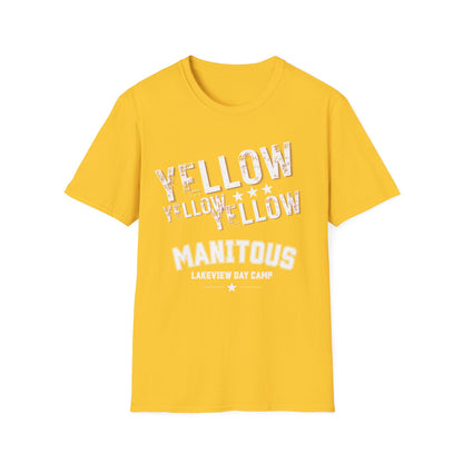 Adult Yellow Color War Tee