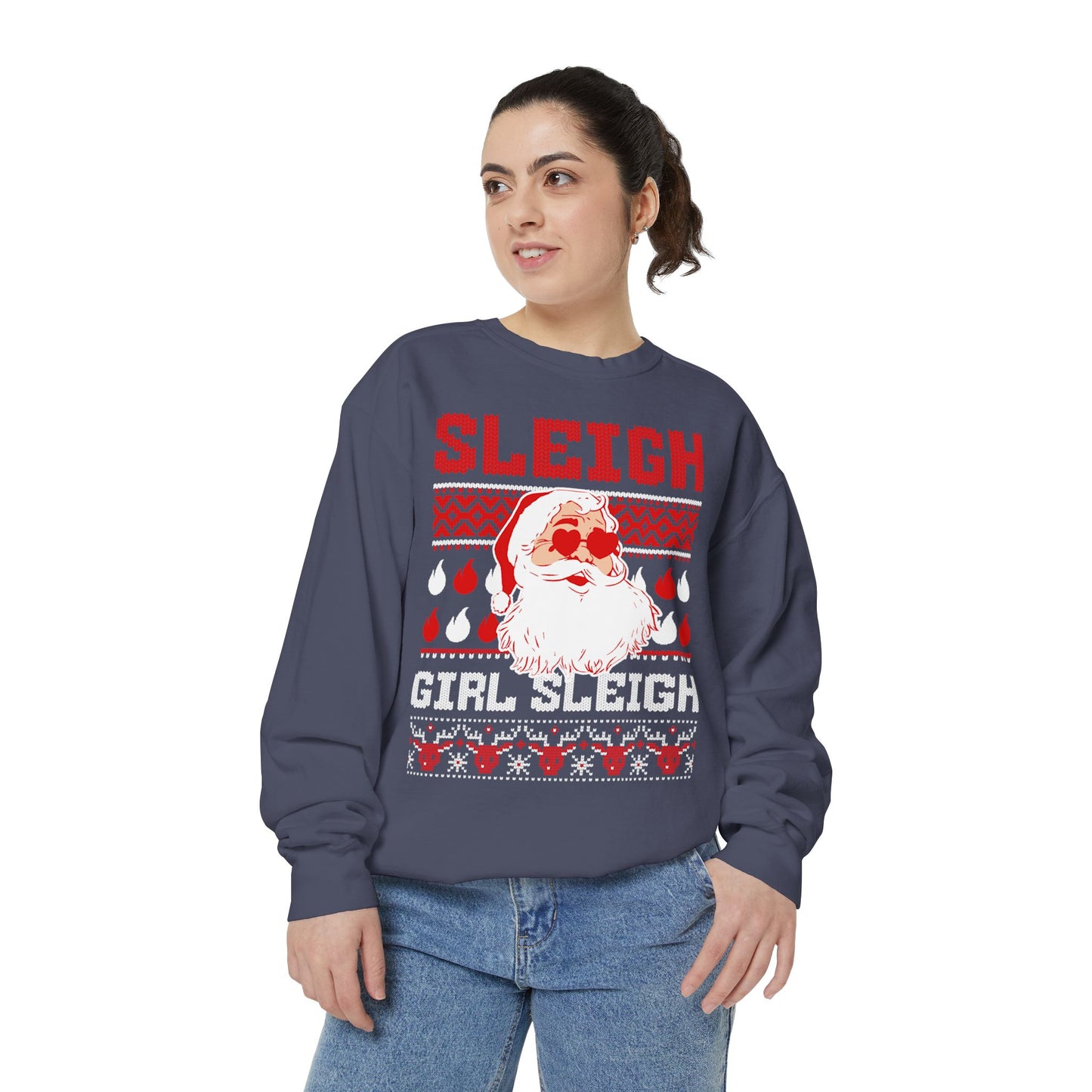 Adult Sassy Claus Crewneck