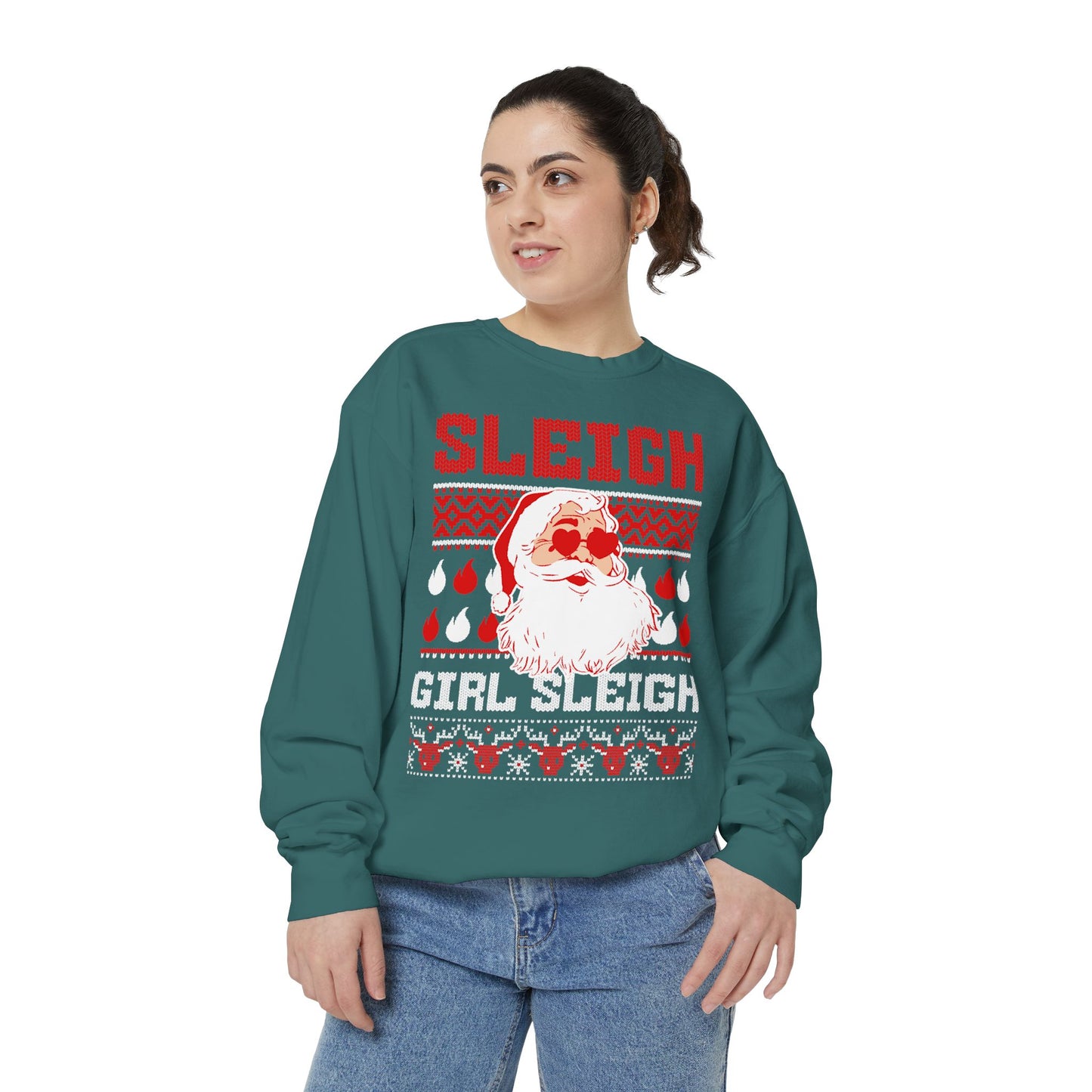 Adult Sassy Claus Crewneck