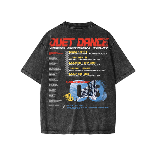 Youth Oversized Duet Dance 26' Tour Tee