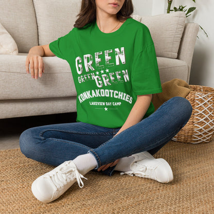 Adult Green Color War Tee