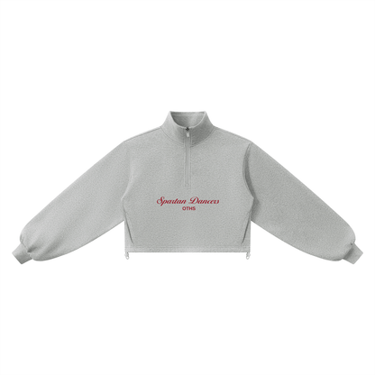 Women’s Mock-Neck Quarter-Zip Sweatshirt
