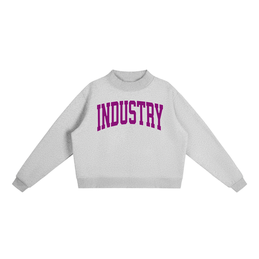 Adult Mock Neck Crew